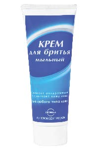 Крем  для  бритья   "Мыльный"  в лам.   Тубе  75г