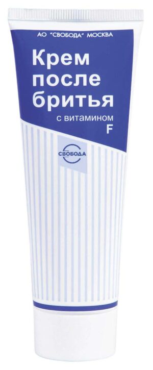 Крем  "После бритья с витамином F" в лам. Тубе  80г
