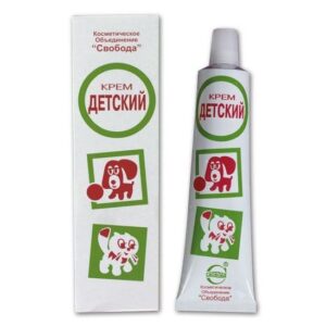 Крем  детский  "Детский" в алюм. тубе  в футляре  40гр