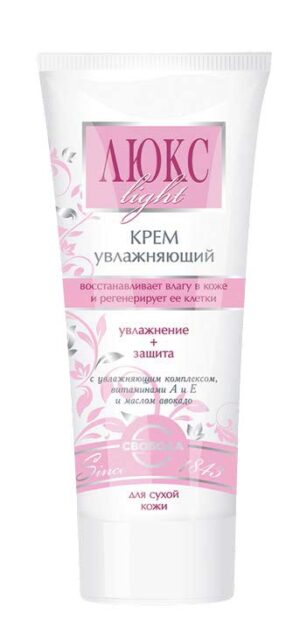 Крем  Люкс   light    увлажняющий  в лам. тубе   60мл