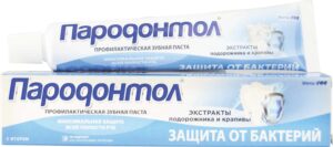Зубная паста  Пародонтол   Защита от бактерий  в  лам.тубе  в/ф  124гр