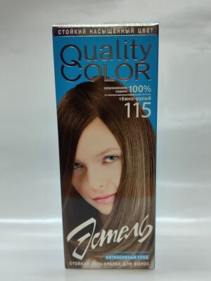 Эстель Гель-краска  тон 115 Тёмно-русый  Цветель