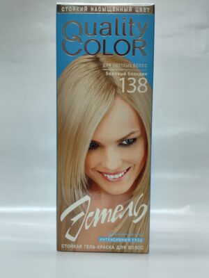 Эстель Гель-краска  тон 138 Бежевый блондин  Цветель