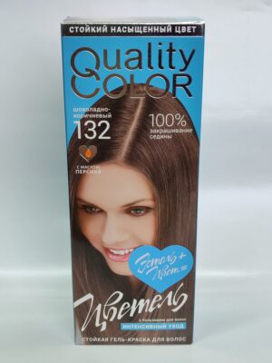 Эстель Гель-краска  тон 132 Шоколадно-коричневый  Цветель NEW