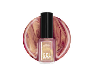 JM Лак GEL 6 мл тон 266 роз-сирен перламутровый