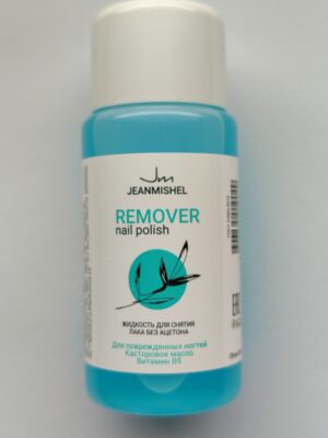 JM Жидкость для снятия лака 60 мл без  ацетоном