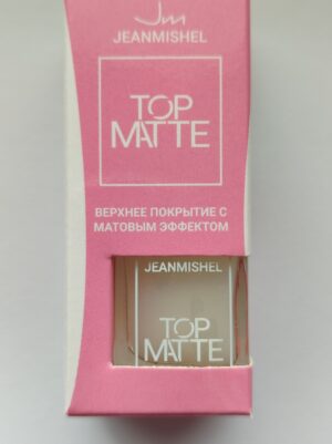 JM Верхнее покрытие с  Матовым  эффектом TOP MATTE  6мл