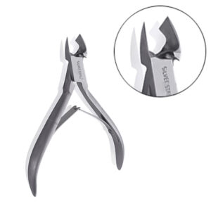 С.С. Кусачки   Арт.3D  LR   для кутикулы (6мм), средние лезвия, матовое покрытие