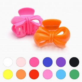 РФ КРАБИК   Арт.217  Бантик  ДЛЯ  ВОЛОС     4 См   4 Зубчика  (6 Шт/УП)   Цена за 1ШТ