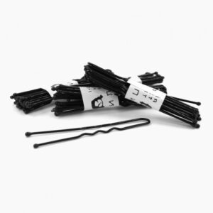 РФ ШПИЛЬКИ   Арт.01-2   для волос   5 См, Цвет ЧЕРНЫЙ   Цена За РУЛОН 10ШТ  (УП 10 РУЛОН.)