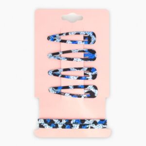 РФ НАБОР  ДЛЯ  ВОЛОС:  2 Резинки + 4 Заколки    Цена За  Блистер