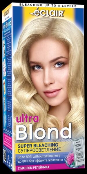 ЕCLAIR Осветлитель для волос   Ultra Blond до 6-8 тонов