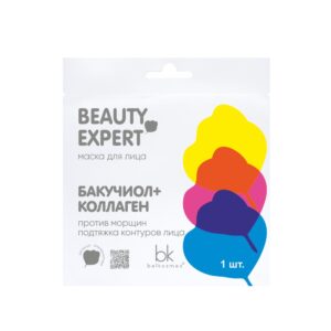 БК BEAUTY EXPERT Маска для лица Бакучиол+коллаген 23г