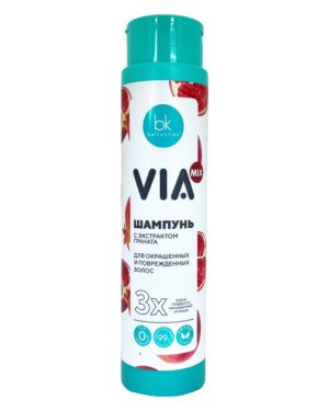 БК VIA mix Шампунь с экстрактом Граната 390г