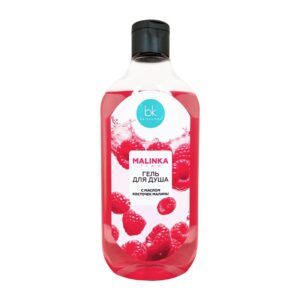 БК MALINKA  Гель для душа с маслом косточек Малины 500г
