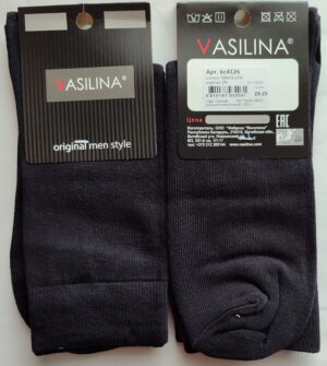 Арт. 4126  Носки Мужские р-р 23-25  VASILINA
