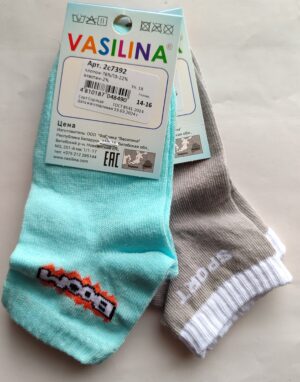 Арт. 7392  Носки Детские  р-р 14-16  VASILINA