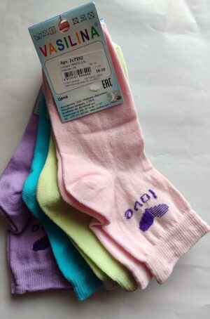 Арт. 7392  Носки Детские  р-р 18-20  VASILINA