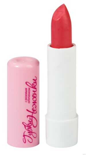 R Гигиеническая помада "Губки - Неженки" с розовым оттенком