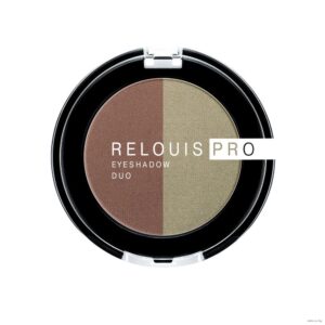 R Тени для век  т. 110  DUO Eyeshadow  RELOUIS PRO