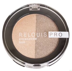 R Тени для век  т. 112  DUO Eyeshadow  RELOUIS PRO