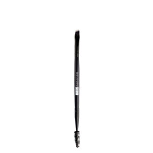 R Кисть косметическая №6 двусторонняя для бровей синт. Ворс RELOUIS PRO Brow&Eyeliner Brush