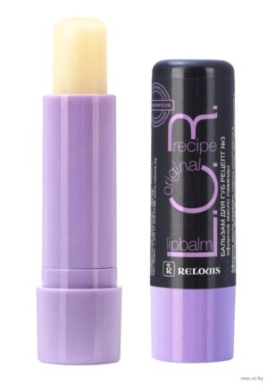 R Бальзам для губ L.O.R.  №3  Лаванда Lipbalm Original Recipe Рецепт