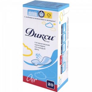ДИКСИ Гигиен.  Прокладки   " Нормал  Air  "   ( ежедневки ) 20шт