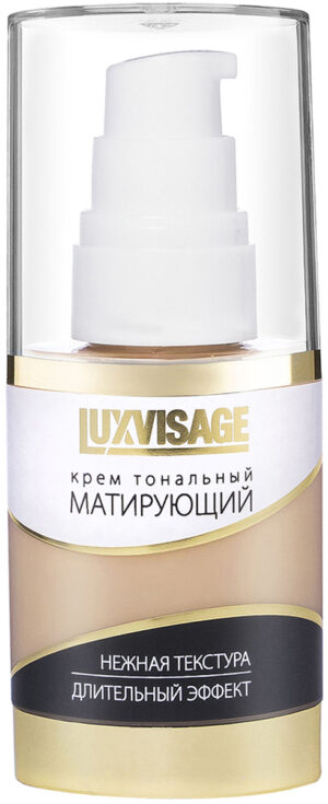 LV Крем тональный  Матирующий  01  LUXVISAGE