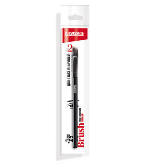 LV Кисть косметическая LUXVISAGE № 2 для глаз и бровей