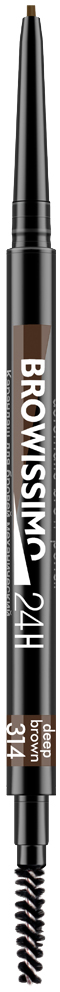 LV Карандаш для бровей механический  314  BROWISSIMO ultra slim super stay 24H  LUXVISAGE