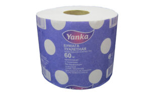Бумага туалетная  60м  втулка