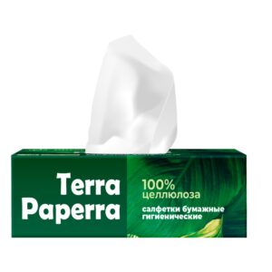 Салфетки бумажные  гигиенические Terra Paperra(коробка)     шт