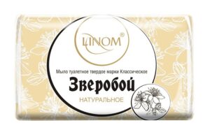 Мыло туалетное «Зверобой»  Классическое  (флоу-пак), 100г.