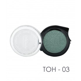 РФ Тени для век  № 03  Серо-зелёная лагуна
