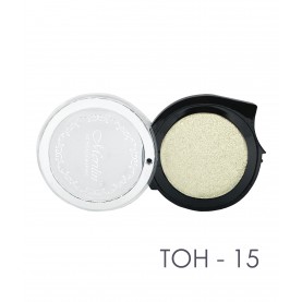 РФ Тени для век  № 15  Золотисто-Белый Перламутр