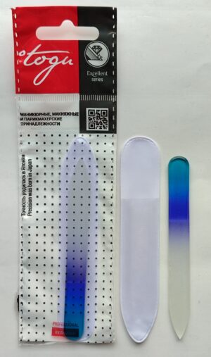 Togu Пилка стеклянная  Арт.2403  длина 13,5 см, цвет микс