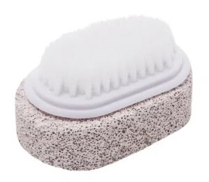 Togu Пемза педикюрная  Арт.3012  натуральная, овальная, со щеткой