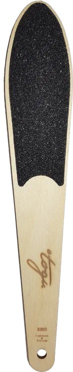 Togu Терка педикюрная  Арт.3302   2-сторонняя, дерево, овальная,узкая