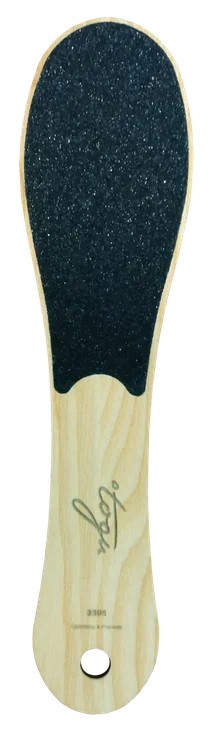 Togu Терка педикюрная  Арт.3306   2-сторонняя, дерево, широкая