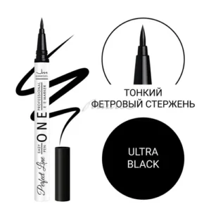 JM Подводка-фломастер  для глаз чёрная  ONE
