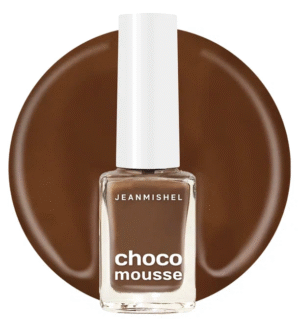 JM Лак для ногтей Choco mousse тон 464 молочный шоколад глянцевый