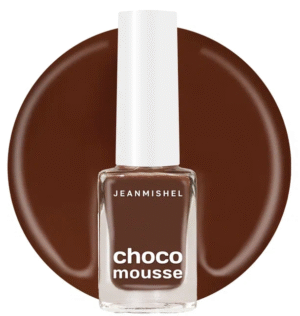 JM Лак для ногтей Choco mousse тон 465 ореховый глянцевый