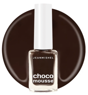 JM Лак для ногтей Choco mousse тон 467 горький шоколад глянцевый