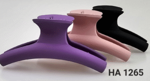 LR Краб для тонких волос  Арт.1265  9см.,  цвета микс уп.12шт