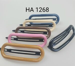 LR Заколка для волос  Арт.1268  цвета микс уп.12шт