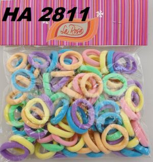 LR Резинка  Арт.2811  мягкая, цветная, 100шт/в уп (яркие цвета).