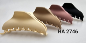 LR Краб для волос  Арт.2746  ассорти. 6шт/уп