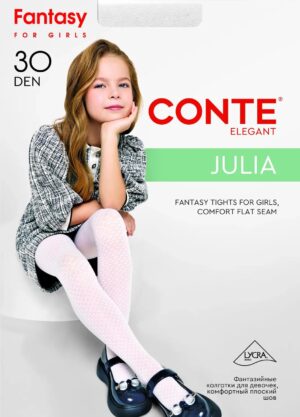 Колготки детск. нарядные Conte  р-р 128-134 в ассортименте (оптов. надбавка 7%)