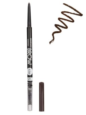 LR Автомат-ий  карандаш для бровей 124  с щеточкой, Тёмно-Коричневый.  Арт.120